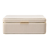 WOLF Bella Medium Jewellery Box Bone 781053