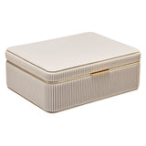 WOLF Bella Medium Jewellery Box Bone 781053