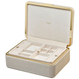 WOLF Bella Medium Jewellery Box Bone 781053