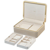 WOLF Bella Medium Jewellery Box Bone 781053
