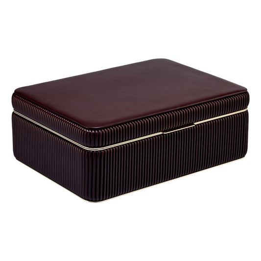 WOLF Bella Large Jewellery Box Bordeaux 781226