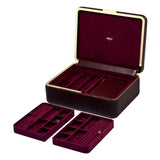WOLF Bella Large Jewellery Box Bordeaux 781226