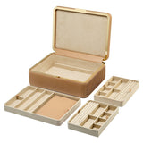 WOLF Bella Large Jewellery Box Mocha 781229
