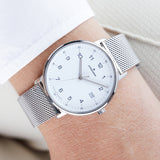Junghans FORM Damen 34.1mm White Dial Women's Watch 47/4457.44