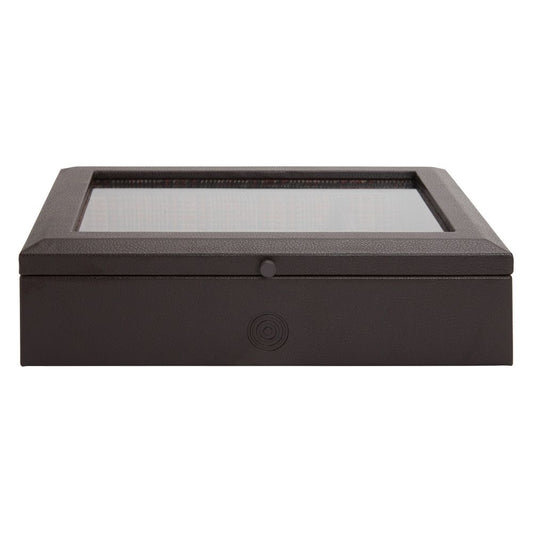 WOLF WM Brown 4 Piece Watch Accessory Box 800693