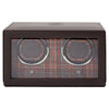 WOLF WM Brown Double Watch Winder 800700