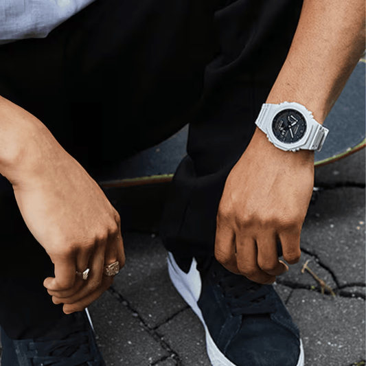 G-Shock GA-2100 Series 45.4mm Black/Digital Dial Men's Watch GA2100-7A