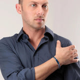 Maserati Iconic Men's Stainless Steel Bracelet JM419ASC02