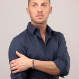 Maserati Iconic Men's Stainless Steel Bracelet JM320AST10