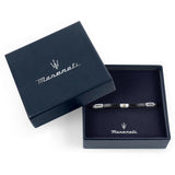 Maserati Ceramic Men's Steel-Ceramic Bracelet JM223ATZ22