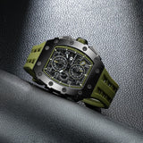 Tsar Bomba Elemental 43mm Olive Green Dial Men's Watch TB8204Q-38