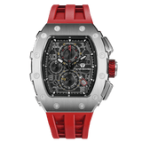 Tsar Bomba Elemental 43mm Red Dial Men's Watch TB8204Q-33