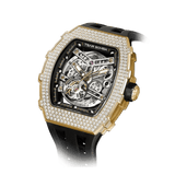 Tsar Bomba Elemental Skeleton 43mm Champagne Skeleton Dial Men's Watch TB8208D-13