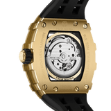 Tsar Bomba Elemental Skeleton 43mm Champagne Skeleton Dial Men's Watch TB8208D-13