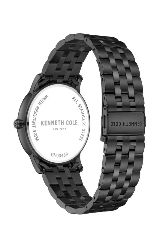 Kenneth Cole New York Orologio Uomo Classic Quarzo - Cassa In Acciaio IP Oro Rosa, Quadrante Blu, Cinturino In Pelle - 42mm