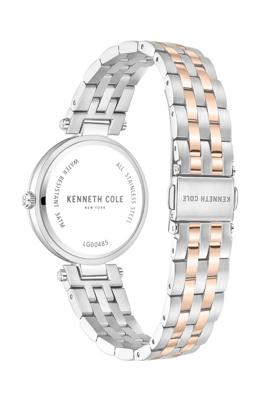 Kenneth Cole New York 34mm Crystal Bezel Two-Tone Women's Watch KCWLG0048501