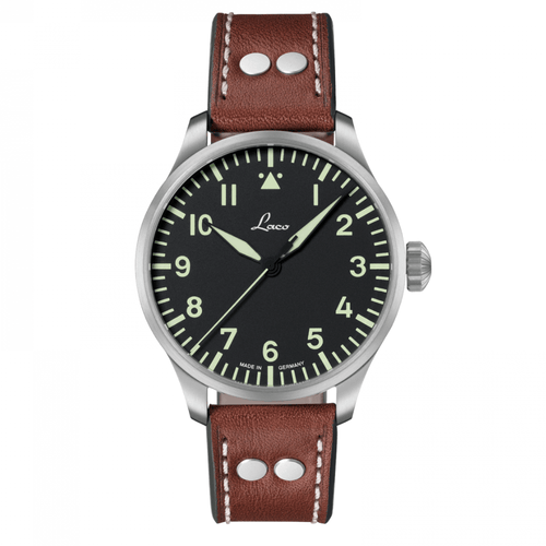 Laco Augsburg 42mm Automatic Black Dial Men's Watch 861688.2