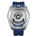 Tsar Bomba Reactor 44mm Blue Dial Men's Watch TB8213A(1+2)-03