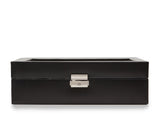 WOLF Heritage 10 Piece Watch Box Black 99507