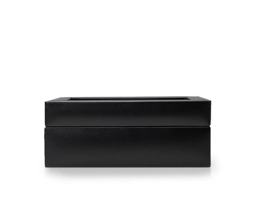 WOLF Heritage Black 8 Piece Watch Box 99513