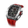 Tsar Bomba Elemental 43mm Red Dial Men's Watch TB8204Q-33