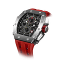 Tsar Bomba Elemental 43mm Red Dial Men's Watch TB8204Q-33