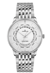 Junghans Meister Worldtimer 40.4mm Matt Silver Dial Men's Watch 27/3011.45