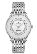 Junghans Meister Worldtimer 40.4mm Matt Silver Dial Men's Watch 27/3011.45