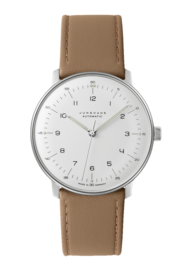Junghans Max Bill Automatic 38mm Matte Silver Dial Men's Watch 27/3502.02