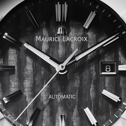 Maurice Lacroix AIKONIC Automatic 43mm Black Dial Men's Watch AC6008-SSL70-330-2