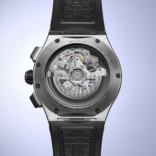 Maurice Lacroix AIKONIC Automatic Chronograph Skeleton 43mm Sapphire Dial Men's Watch AC8018-SSL20-030-2