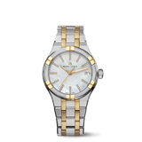 Maurice Lacroix AIKON Quartz Date 35mm White Mother of Pearl Dial Women's Watch AI1106-PVP02-170-1