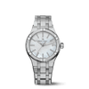 Maurice Lacroix AIKON Quartz Date 35mm White Mother of Pearl Dial Women's Watch AI1106-SS002-170-1