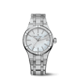 Maurice Lacroix AIKON Quartz Date 35mm White Mother of Pearl Dial Women's Watch AI1106-SS002-170-1