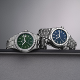 Maurice Lacroix AIKON Quartz Date 40mm Green Dial Men's Watch AI1108-SS002-630-1