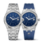 Maurice Lacroix AIKON Quartz Date 40mm Blue Dial Men's Watch AI1108-SS00F-430-C
