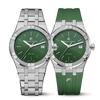 Maurice Lacroix AIKON Quartz Date 40mm Green Dial Men's Watch AI1108-SS00F-630-D