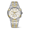 Maurice Lacroix AIKON Quartz Chronograph Duotone 42mm White Dial Men's Watch AI1118-PVY03-130-1