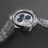 Maurice Lacroix AIKON Quartz Chronograph 42mm Grey Dial Men's Watch AI1118-SS002-230-1