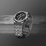 Maurice Lacroix AIKON Quartz Chronograph 42mm Black Dial Men's Watch AI1118-SS002-330-1