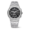 Maurice Lacroix AIKON Quartz Chronograph 42mm Black Dial Men's Watch AI1118-SS002-330-1