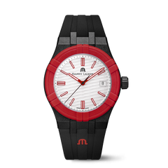 Maurice Lacroix AIKON #tide Black Red And White Men's Watch AI2008-04010-400-J