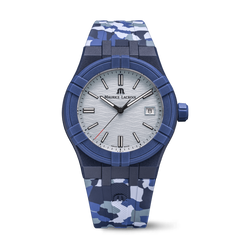 Maurice Lacroix AIKON #tide Blue Camo Men's Watch AI2008-B88AZ-000-0