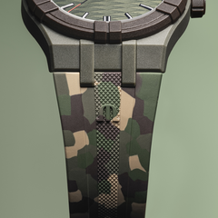 Maurice Lacroix AIKON #tide Green Camo Men's Watch AI2008-D33DZ-000-0