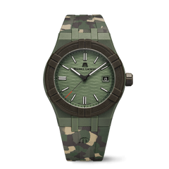 Maurice Lacroix AIKON #tide Green Camo Men's Watch AI2008-D33DZ-000-0