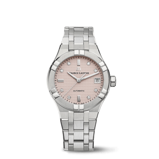 Maurice Lacroix AIKON 35mm Pink Limited Summer Edition Women's Watch AI6006-SS00F-550-E