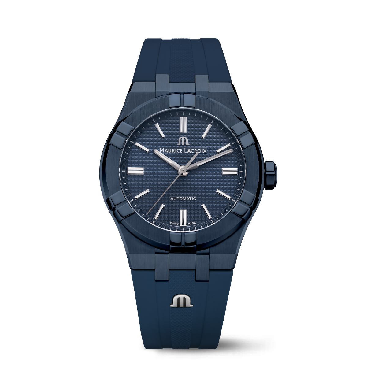 Maurice Lacroix AIKON Automatic 39mm Blue PVD Limited Edition Blue Dial Men's Watch AI6007-PVC00-430-4