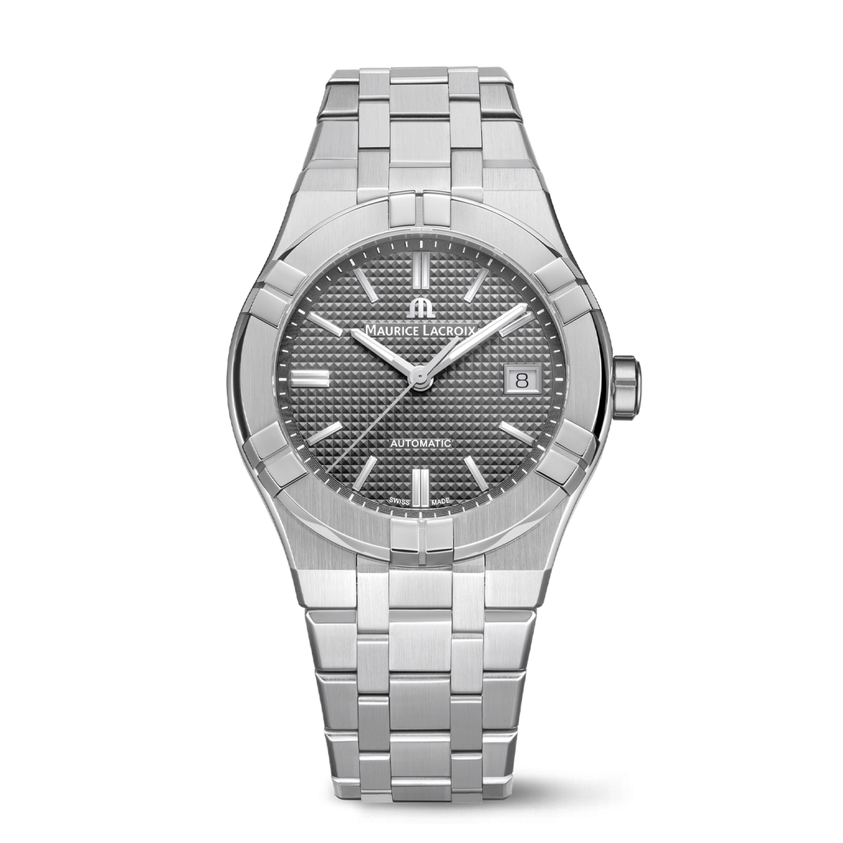 Maurice Lacroix AIKON Automatic 39mm Grey Dial Men's Watch AI6007-SS002-230-1