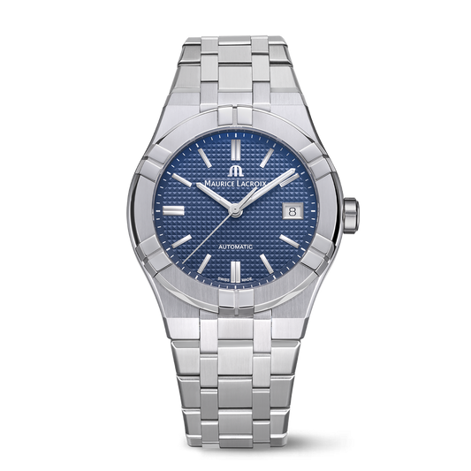 Maurice Lacroix AIKON Automatic 39mm Blue Dial Unisex Watch AI6007-SS002-430-1