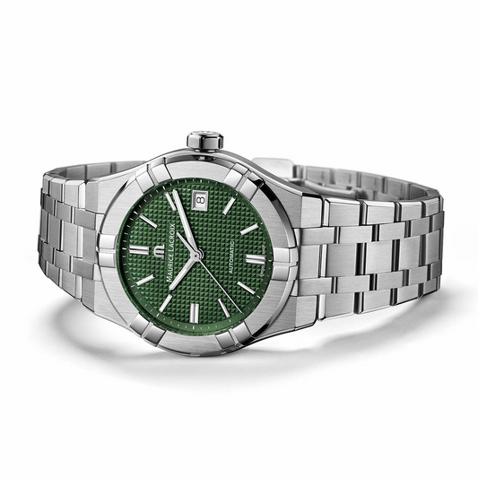 Maurice Lacroix AIKON Automatic 39mm Green Dial Men's Watch AI6007-SS002-630-1